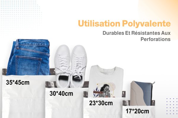 Enveloppes Plastique D_expédition PickWorthy ebc01-2 Enveloppes Plastique D_expédition PickWorthy ebc01-2
